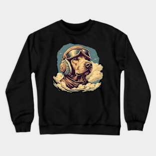 Aviator retriever Crewneck Sweatshirt